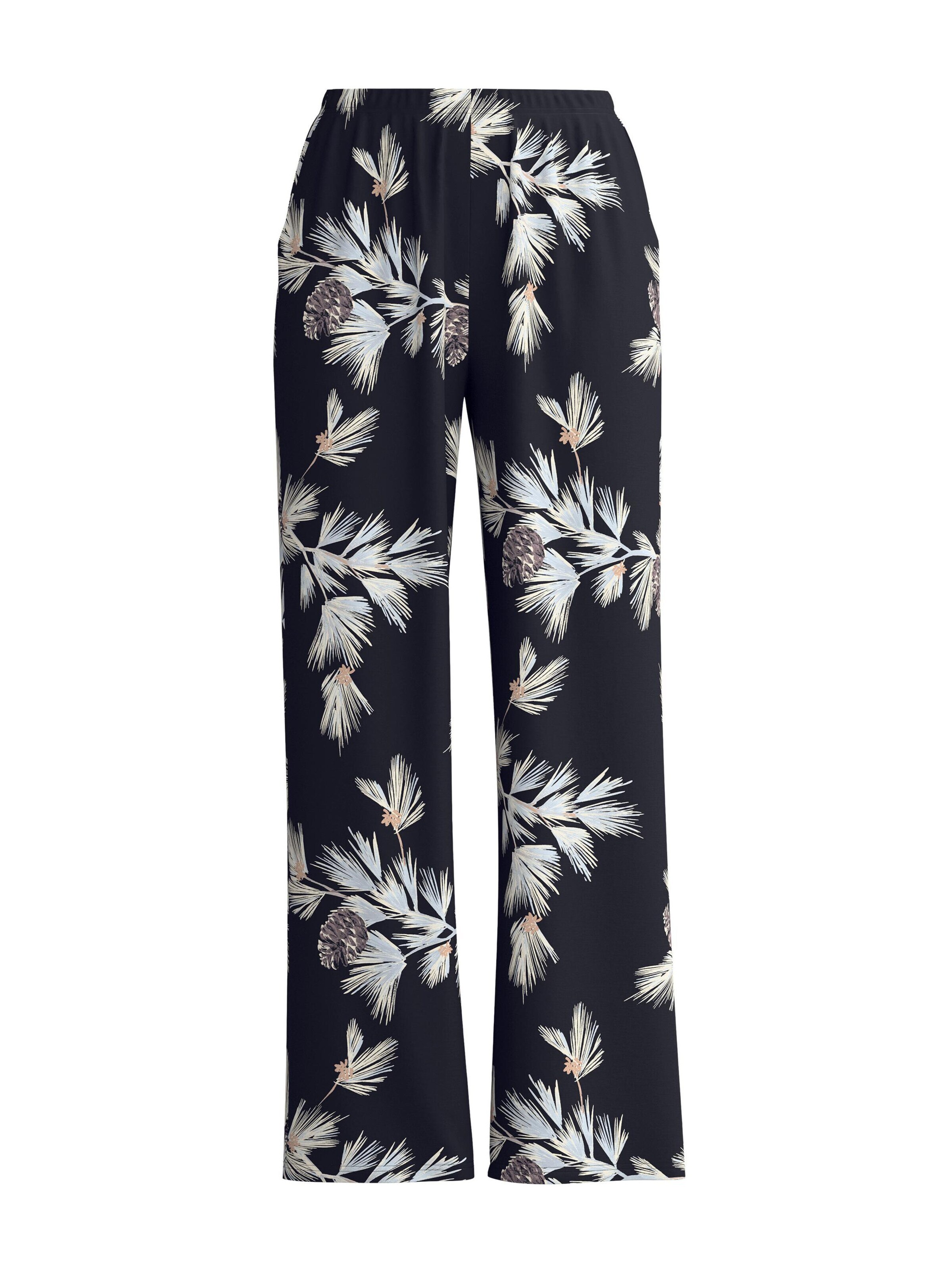 Pantaloncini da pigiama 'Glimmer M&M' di CALIDA in nero: frontale