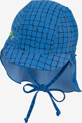 STERNTALER Beanie in Blue: front