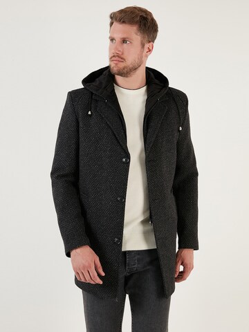 Buratti Winter Coat in Grey: front