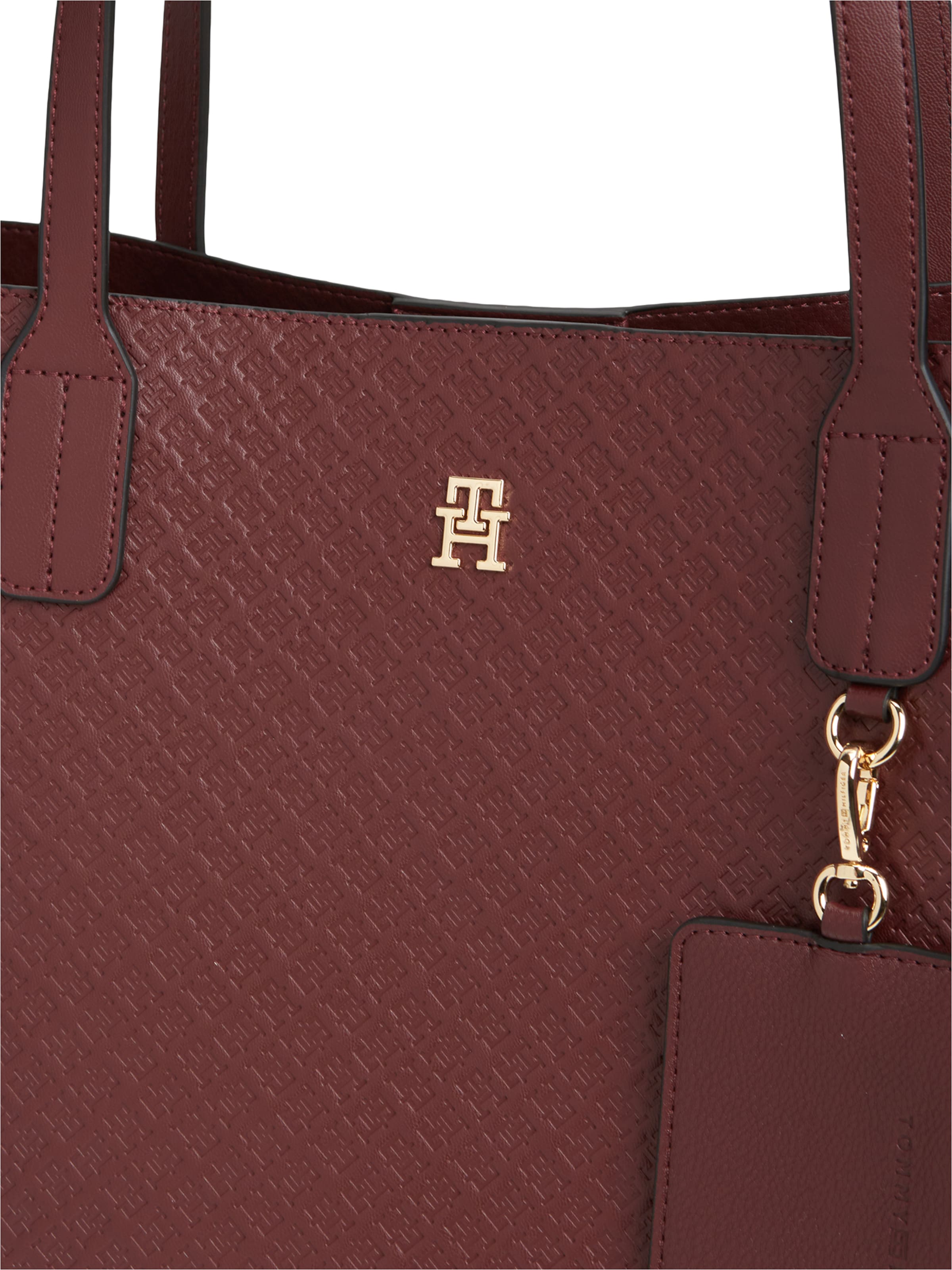 TOMMY HILFIGER Shopper 'TOTE MONO' - Červená