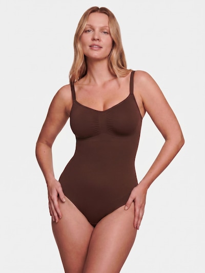 ESTRELL Body moldeador 'Shaping bodysuit Sculpting Shapewear Thong Body – Sleeveless' en S en marrón, Vista del producto