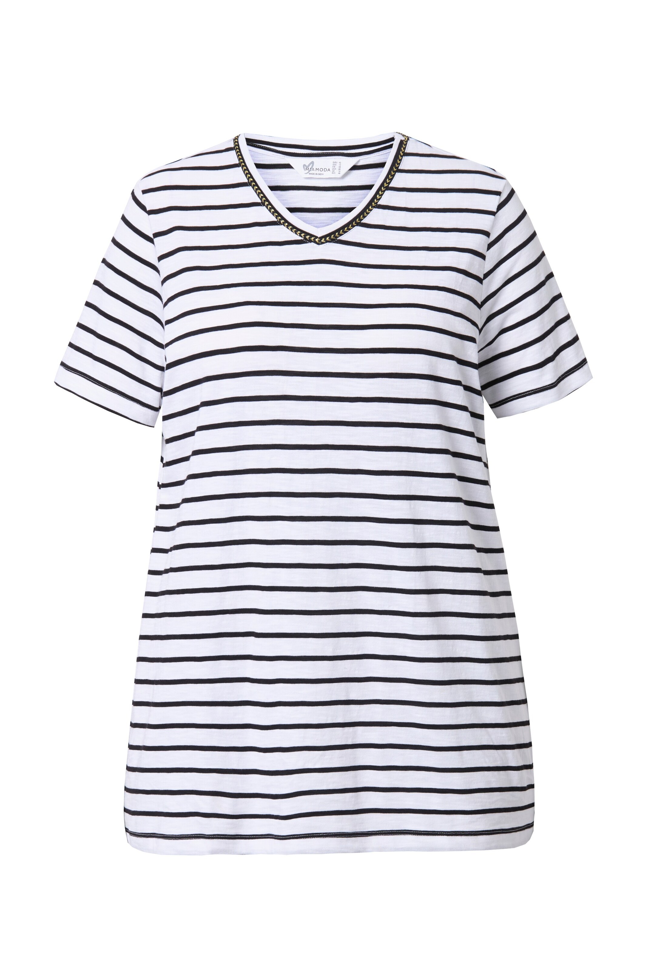 MIAMODA Shirt in White: front