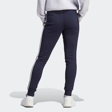 ADIDAS SPORTSWEAR Tapered Workout Pants 'Essentials' in Blue