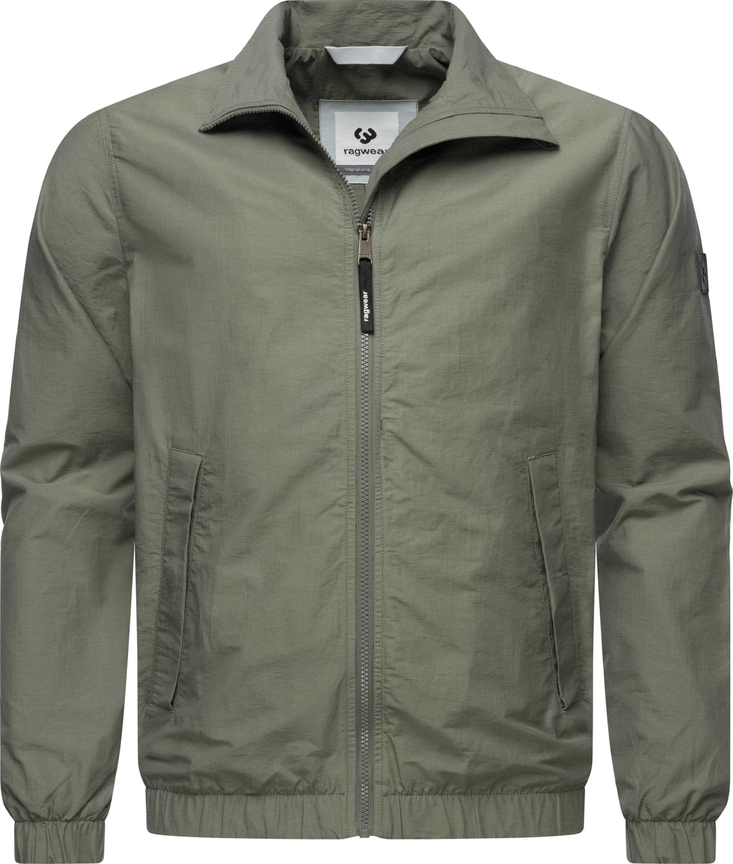 Geacă de primăvară-toamnă 'Holdeon' de la Ragwear pe verde: față