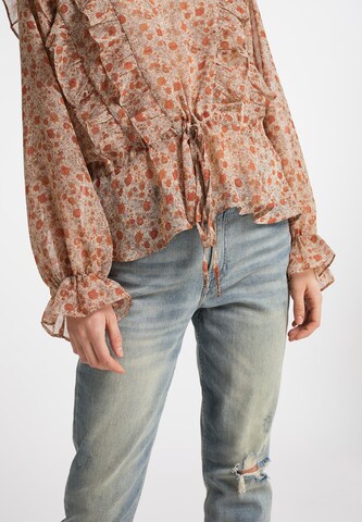 DreiMaster Vintage Blouse in Beige