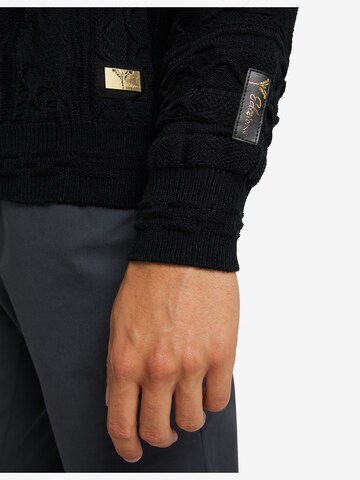 Pull-over 'Constantini' Carlo Colucci en noir