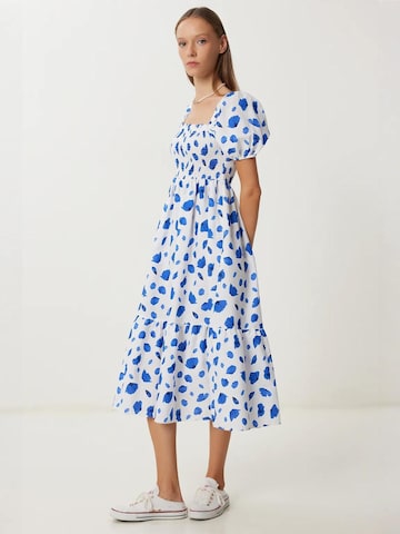 Happiness İstanbul Jurk 'Midi' in Blauw