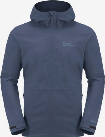 JACK WOLFSKIN Outdoor jacket in Blue: front