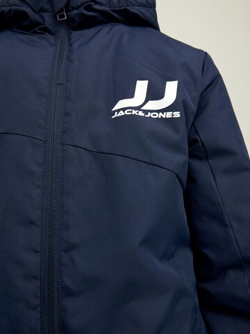 Jack & Jones Junior Winter Jacket 'Wind' in Blue