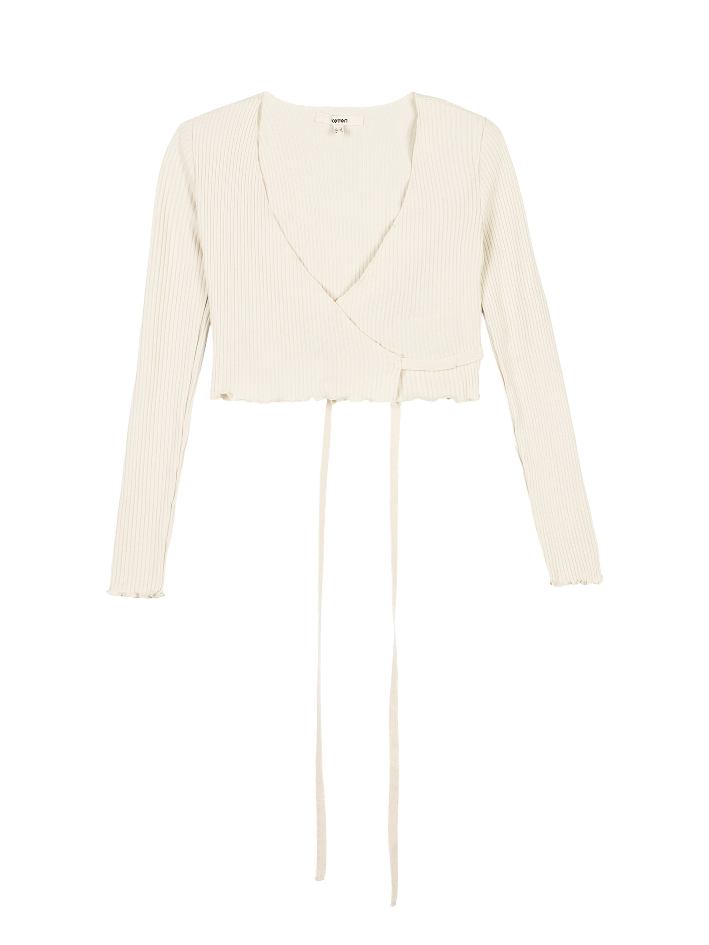 Koton Shirt in Beige: Vorderseite