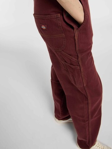 DICKIES Kombinezon 'Bib' | rjava barva