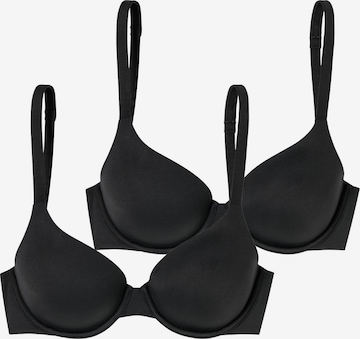 Soutien-gorge ' BH mit Schale - Unique Micro ' SCHIESSER en noir : devant