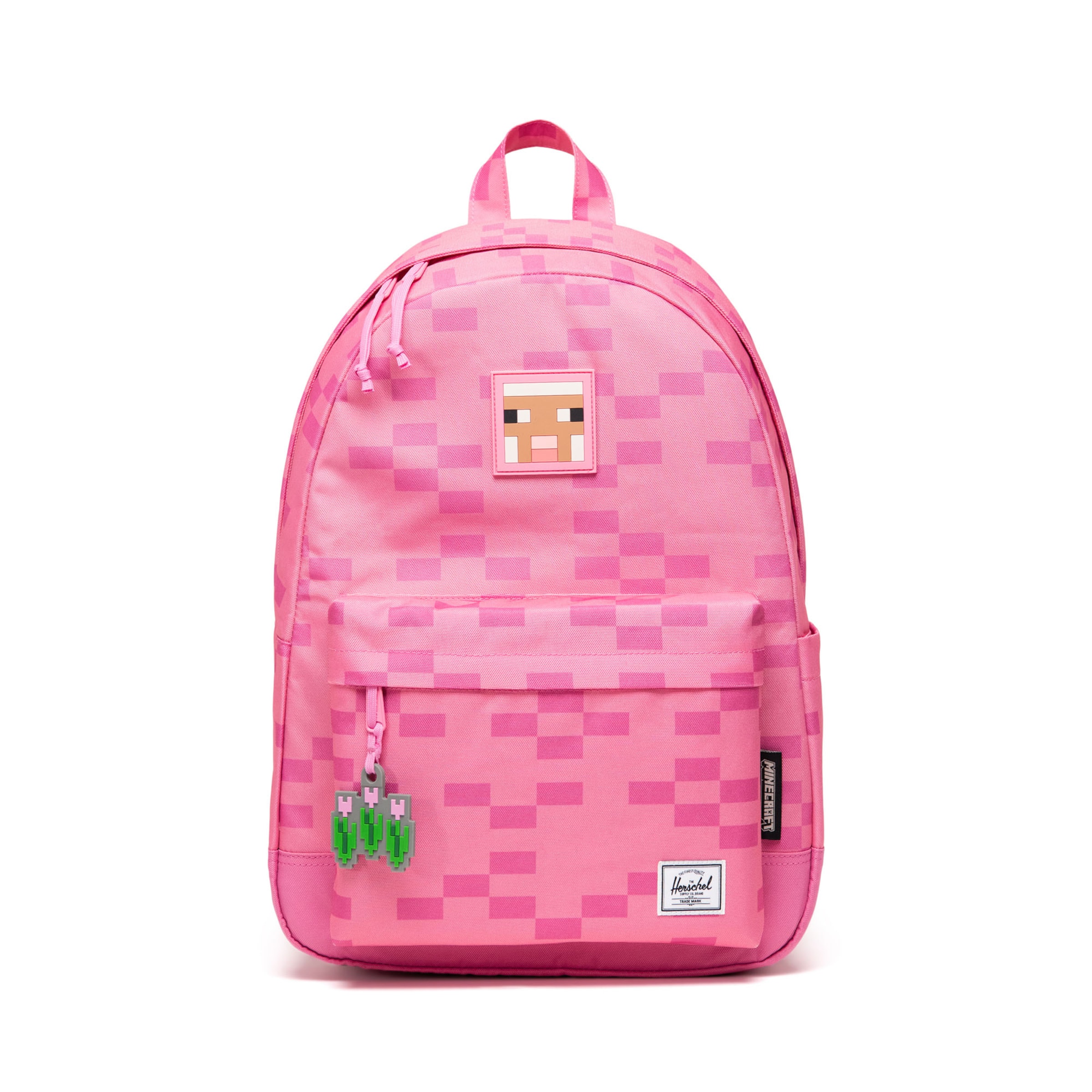 Sac à dos 'Minecraft Classic' Herschel en rose : devant