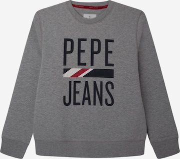 Pepe Jeans Sweatshirt 'Otis' in Grey: front