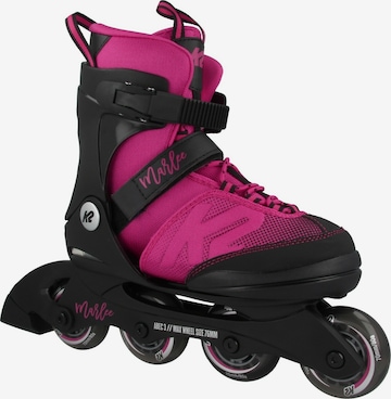 K2 Inline skates en rolschaatsen ' Marlee ' in Roze: voorkant