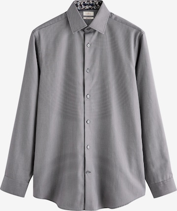 Next Regular Fit Businesspaita värissä harmaa: etupuoli