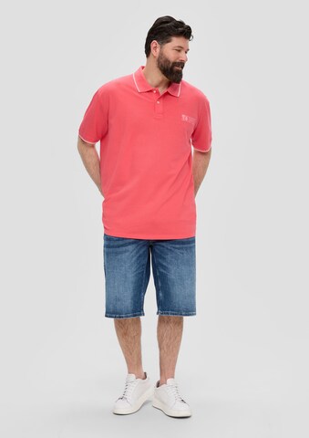 s.Oliver Men Big Sizes Poloshirt in Rot