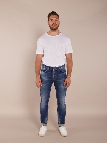 Goldgarn Slimfit Jeans in Blauw: voorkant