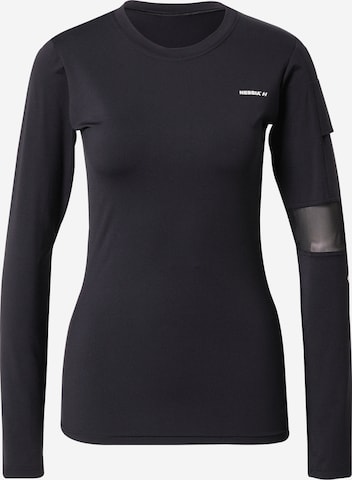 NEBBIA Performance shirt in Black: front