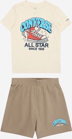 CONVERSE Комплект в Зеленый: спереди