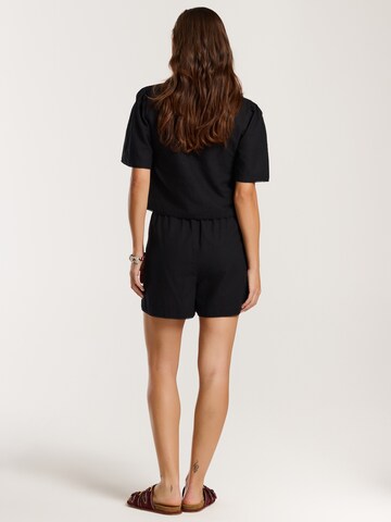 Shiwi Regular Trousers 'Misha' in Black