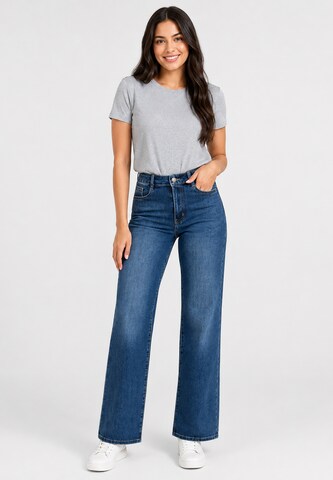 Wide Leg Jean Elara en bleu