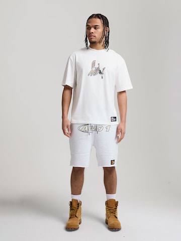 Loosefit Pantalon AND1 en gris