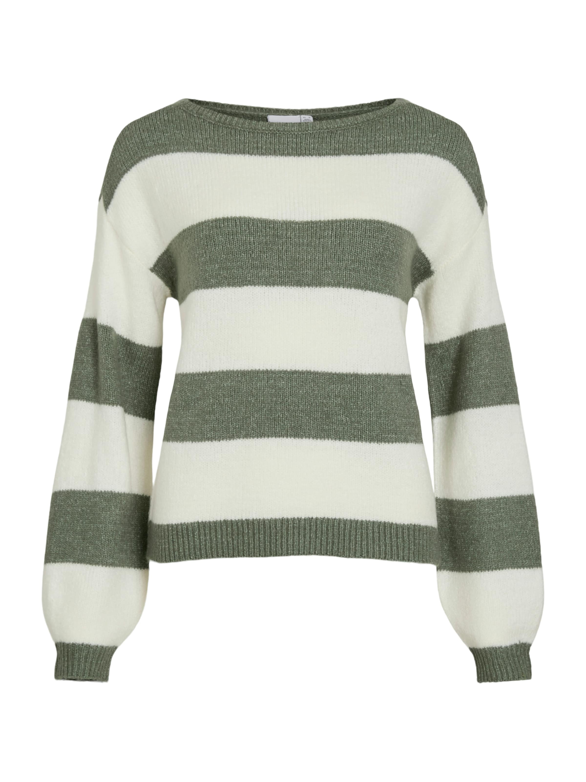 zaļš VILA Džemperis 'VIJOLA': no priekšpuses