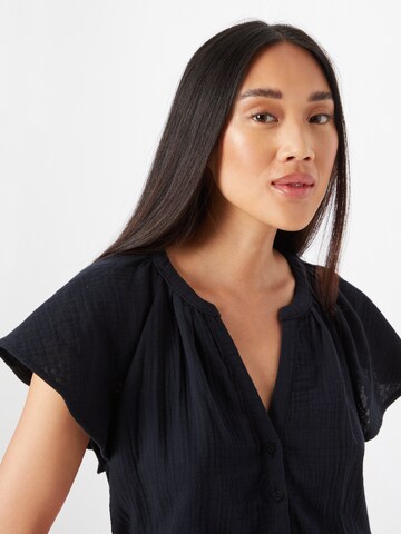 ESPRIT Bluse in Schwarz