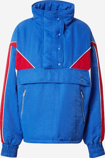 Nasty Gal Prijelazna jakna u mornarsko plava / vatreno crvena / bijela, Pregled proizvoda