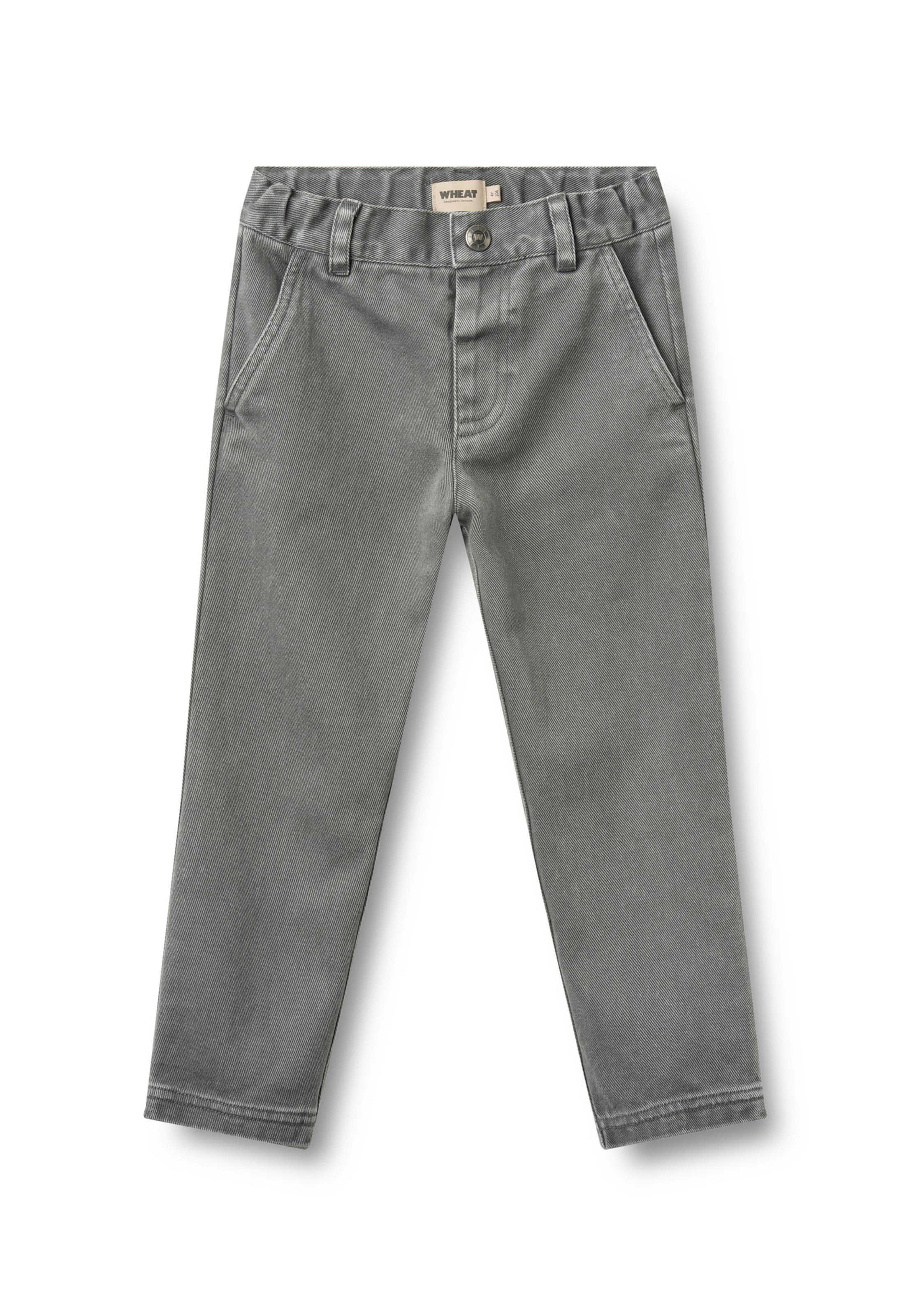 Slimfit Pantaloni 'Hugo' di WHEAT in grigio: frontale