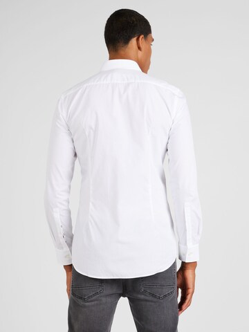 Coupe slim Chemise 'Koey' HUGO en blanc