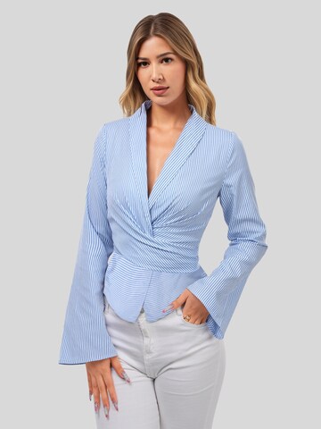 LapaPlus Bluse in Blau