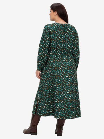 SHEEGO Shirt dress in Green