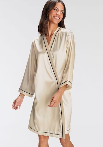 BRUNO BANANI Dressing Gown in Beige