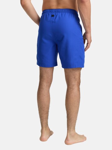 TOM TAILOR DENIM Zwemshorts in Blauw