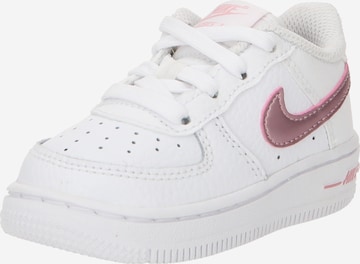 Nike Sportswear Σνίκερ 'Force 1' σε λευκό: μπροστά