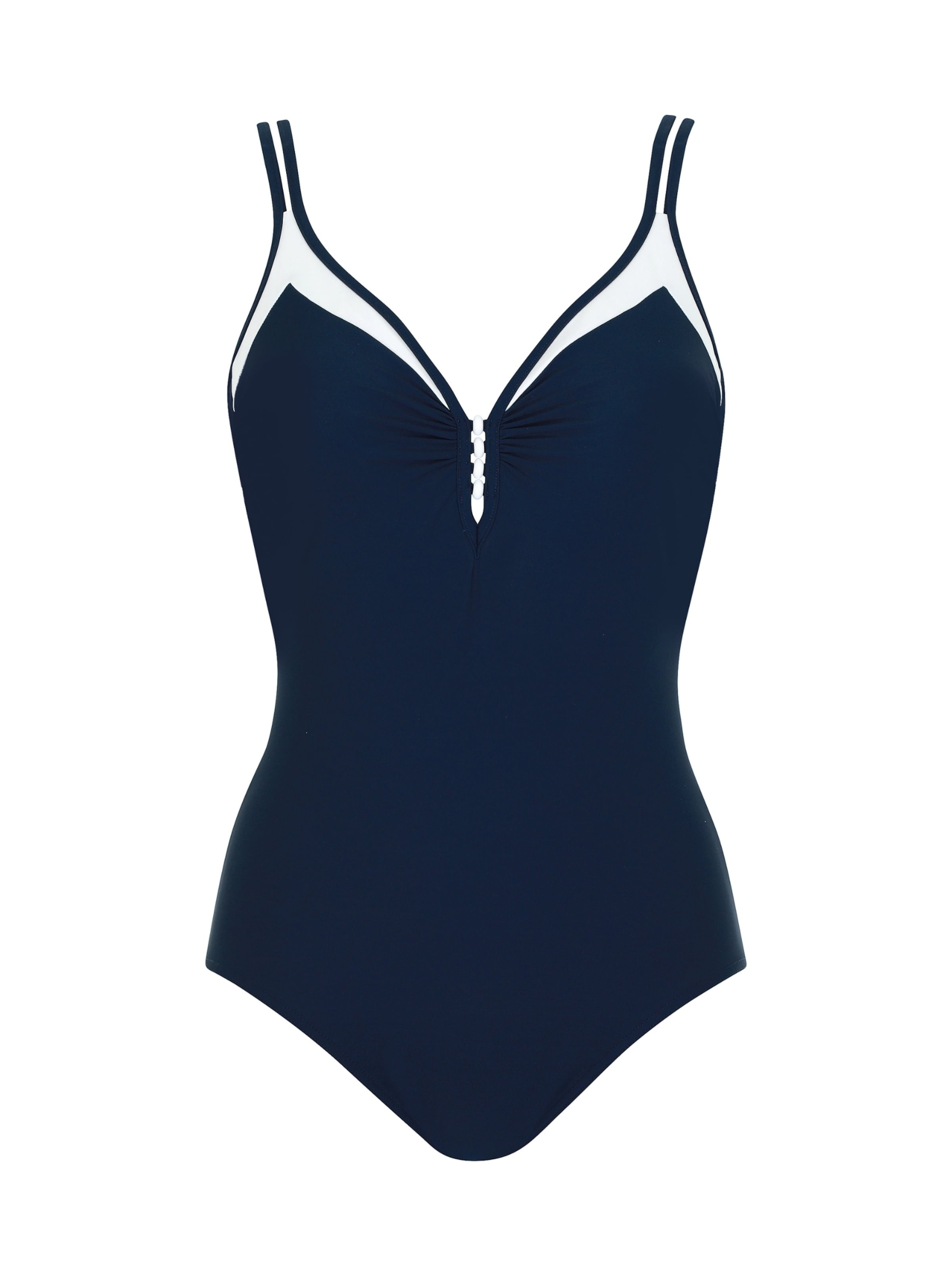 SUNFLAIR Triangel Badeanzug in Blau: Vorderseite