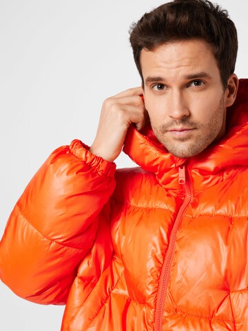 WEEKDAY Winter Jacket 'Ruben' in Orange