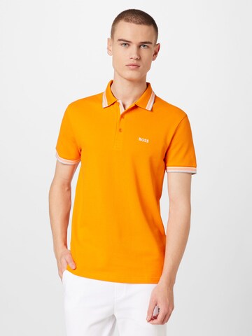 BOSS Shirt 'Paddy' in Oranje: voorkant