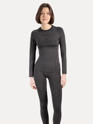 T-shirt Smilodox en gris : devant