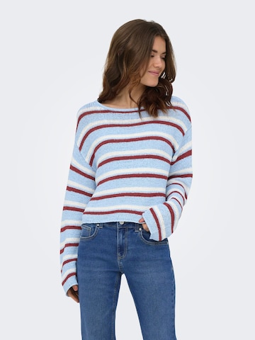 ONLY Pullover 'ONLGeena' i blå: forside