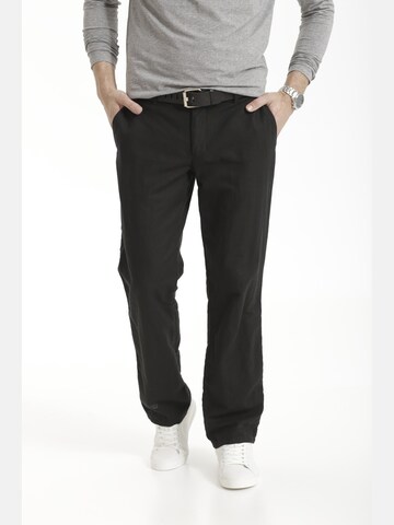 BABISTA Regular Trousers ' Veranetto ' in Black: front