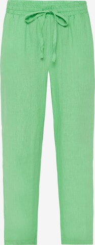 SENSES.THE LABEL Regular Pants in Green: front