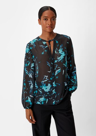 COMMA Bluse in Schwarz: Vorderseite