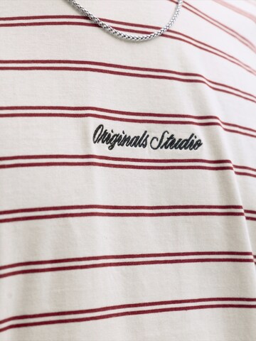 JACK & JONES Tričko 'JORNORREBRO' – červená