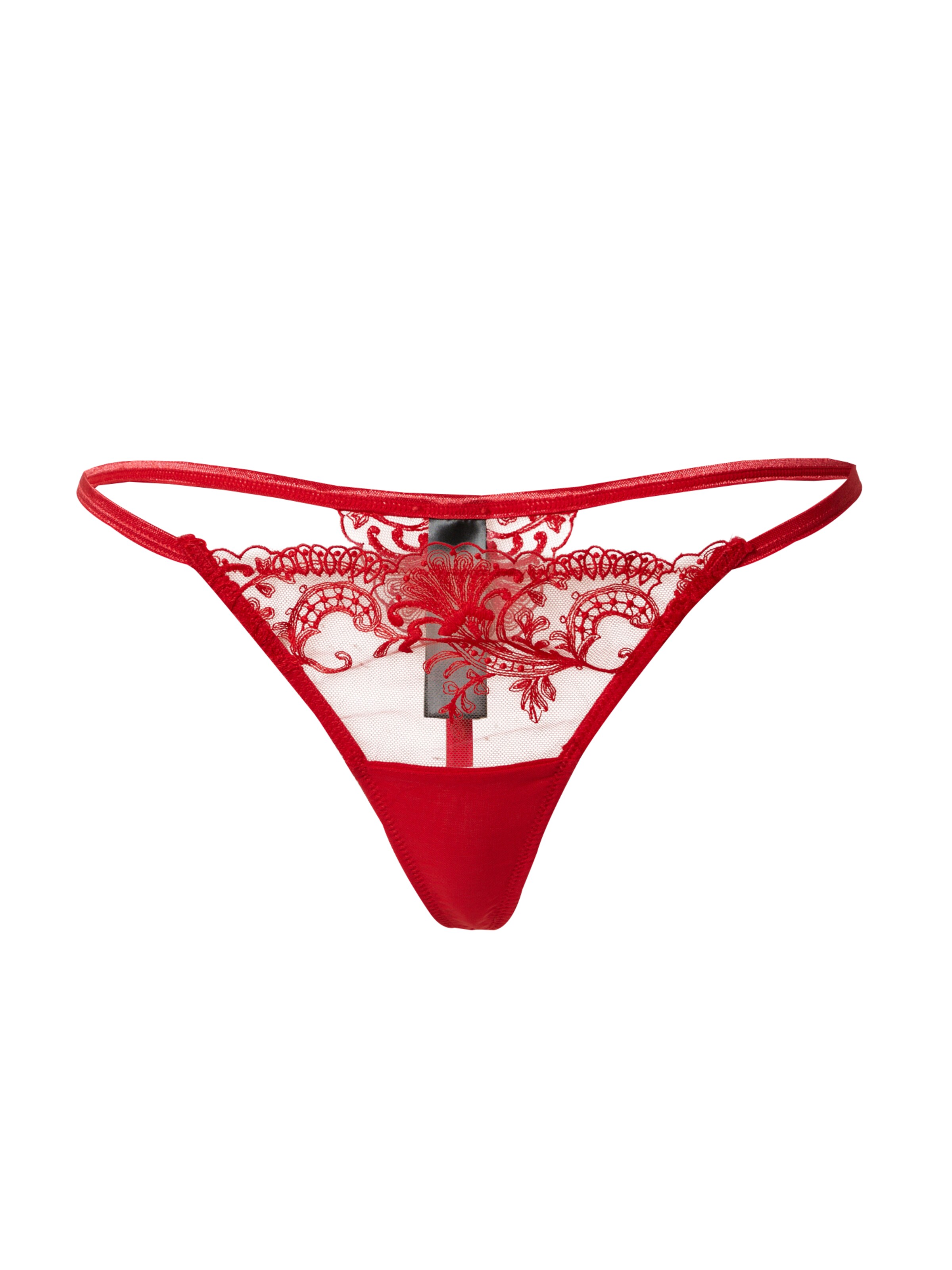 Bluebella Стринг в червено: отпред