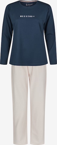 By Louise Pyjama in Blauw: voorkant