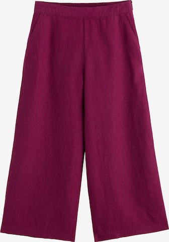 Seasalt Cornwall Wide Leg Housut 'Merrivale' värissä vaaleanpunainen: etupuoli