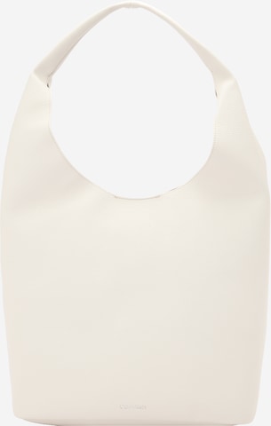 Poșete de la Calvin Klein pe alb: față
